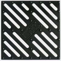 Решетка водоприемная РВ д/дождепр-ка 28*28 алюминиевая  крашеная 25227