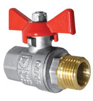 Кран шаровый VALFEX 3/4" г/ш бабочка 05310