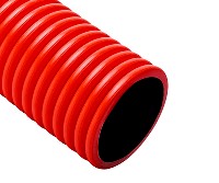 Труба защитная двустенная ПНД/ПВД 110мм (50м) 44787