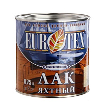 Лак ЕВРОТЕКС 'Яхтный' полуматовый, 0,75 л 20062
