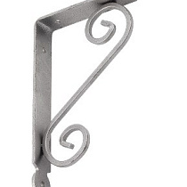 Кронштейн декоративный 240*190 серебряный WOZ 240HS 44624