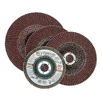 Круг лепестковый торцевой 125х22 А24 04075