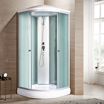 Душевая кабина River NARA LIGHT 90/15 МТ 900*900*150см, низкий поддон, матовые стекла 72454