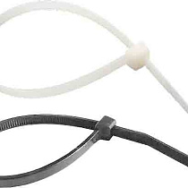 Хoмyты cтяжныe плacтикoвыe 8x400 (100шт) 00828