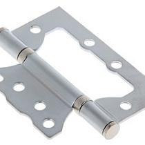 Петля накладная ФЗ E-2BB-100 CP хром (без врезки) 56401