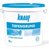 Грунтовка КНАУФ-ТИФЕНГРУНД глубокого проникновения 10кг (36) 38021