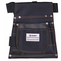 Пояс ЗУБР "ЛАДЬЯ" для инструментов, нейлоновый, 9 карманов 51446