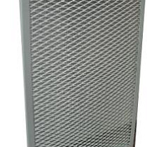 Экран д/чугунных радиаторов метал. белый 7 сек. 31760