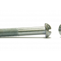 Винт с полукруглой головкой М6 х 25 мм, оцинкованный 02256