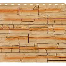 Фасадная панель Буффало (0,905м х 0,620м) 1уп/10шт Rocky Stone 55932