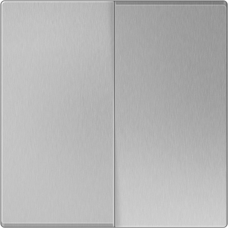 Выключатель двухклавишный (серебряный) W1120006 WERKEL 42348