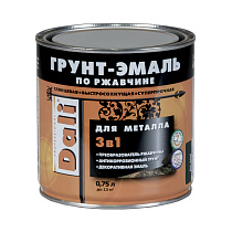 Грунт-эмаль по ржавчине "DALI" 3 в 1 слоновая кость (RAL1014) 0,75л (6) Рогнеда 73426