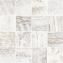 Свип Декор мозаичный белый ММ60114 20х60 матовый