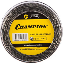 Леска CHAMPION Tri-twist 3,0мм*12м витой треугольник 73661