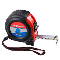 Рулетка ЗУБР "МАСТЕР" обрезин.корпус, 8мх25мм 28558