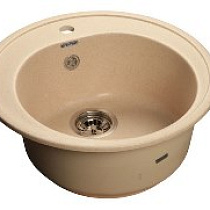 Мойка мрамор Rondo GF-R-510 D=510 мм песочный 25849