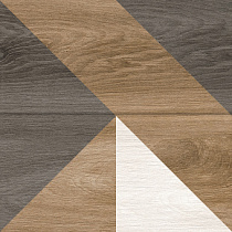 Авеню Плитка настенная бежевая узор 60140 20х60 матовая