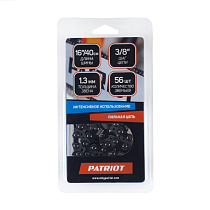 Цепь PATRIOT 56 звеньев, шаг 3/8" 1,3мм 73612