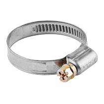 Хомуты ЗУБР "ЭКСПЕРТ", нерж. сталь, накатная лента 9 мм, 12-20 мм, 200 шт 17316