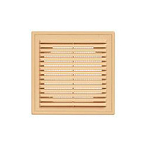 Решетка вент. вытяжная 180*250 с рамкой цв.бежевая,серия ВР 54955