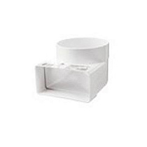 Колено соедин. переход 120х60мм*100мм б/уп 52191