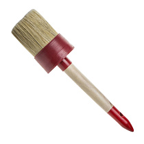 Кисть круглая STAYER 'UNIVERSAL EURO', светлая щетина, металлический корпус, деревянная ручка, No 8 х 35 мм 49968