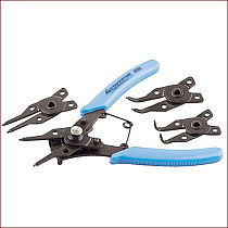 Съемник STAYER стопорных колец, в наборе с 4 насадками 09721