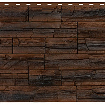 Фасадная панель Калгари (0,905м х 0,620м) 1уп/10шт Rocky Stone 46363