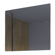 Зеркало "Абигель 70*60" универсальное, серый / цемент 72373