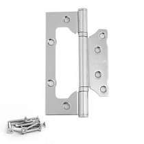 Петля накладная Avers 125*75*2,5-B2-CR Хром (без врезки) 56397