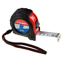 Рулетка ЗУБР "МАСТЕР" обрезин.корпус, 5мх19мм 23288