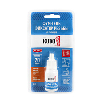 Фум-гель (фиксатор резьбы) разьемный 6мл (24) "KUDO" 70086