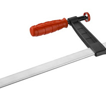 Струбцина ЗУБР МАСТЕР F-образная, 50х200мм стальн закал рейка 64174