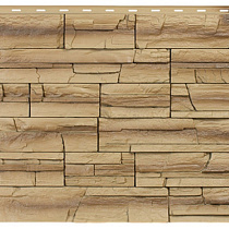Фасадная панель Гамильтон (0,905м х 0,620м) 1уп/10шт Rocky Stone 46366