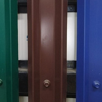 Металлический штакетник М-образный 1,25м (RAL3005) 42224