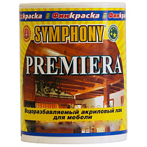 Симфония / Лак мебельный,премьера ЕР матовый 1/0.9л 74791