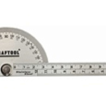 Транспортир KRAFTOOL c линейкой 150 мм 18757