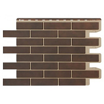 Фасадная панель цв. ОКЛЕНД ОБЛИЦОВОЧНЫЙ КИРПИЧ (920х630мм) 16шт./уп=9,2м2 ROYAL STONE 72632