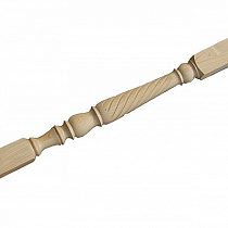 Столб начальный 80х80х1200 рис 7 57230