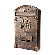 Ящик почтовый РЕЗИДЕНЦИЯ (410*260*90mm) бронза античная 50710