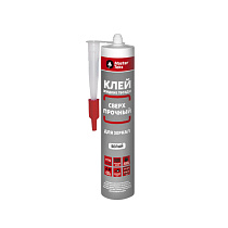 Клей PROFIMASTER каучук. 400 г для зеркал бежевый (110кг/м2) "MASTERTEKS" 72464