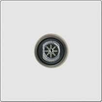 ТВ розетка оконечная (белая) W1183001 WERKEL 42334