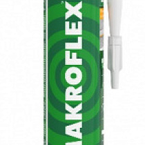 Герметик силикон универсальный Makroflex АX104 белый 290мл Финляндия 38659