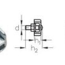 Зажим троса SIMPLEX 4мм 29969