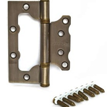 Петля накладная Avers 125*75*2,5-B2-AB Бронза (без врезки) 56395