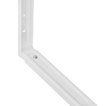 Кронштейн универсальный для микроволновой печи (компл) 220*300-460*4,5 белый 44628