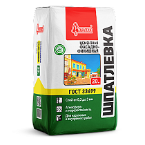 Шпатлевка СТАРАТЕЛИ, фасадно-финишная, 20 кг 09457