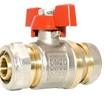 Кран шаровый для м/п 1/2"х20 ш/ц VALFEX 61876