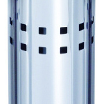 Туалетный набор Рыжий кот, ерш с круглой подставкой, нержавеющая сталь 67355