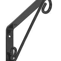 Кронштейн декоративный (плоский) 200х125 черный WOР 200 С 44580